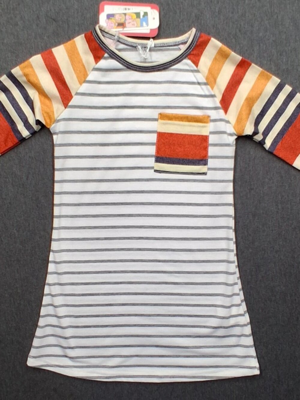 Toddler dress, Pat Pat, size  100, multicolored,  new with tags